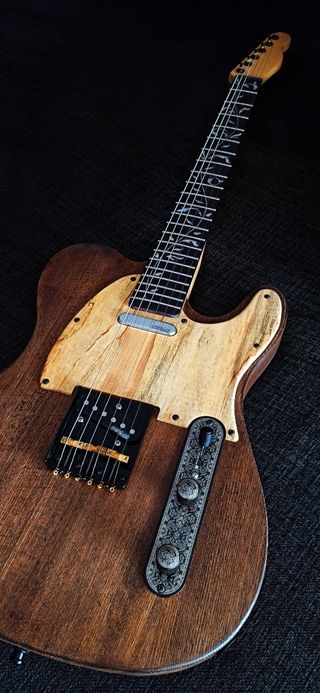 GUITARRA ELÉCTRICA DE LUTHIER TIPO TELECASTER de segunda mano por 870