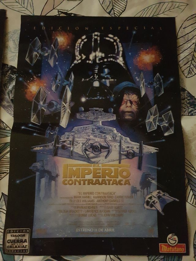 poster star wars el imperio contraataca 1997