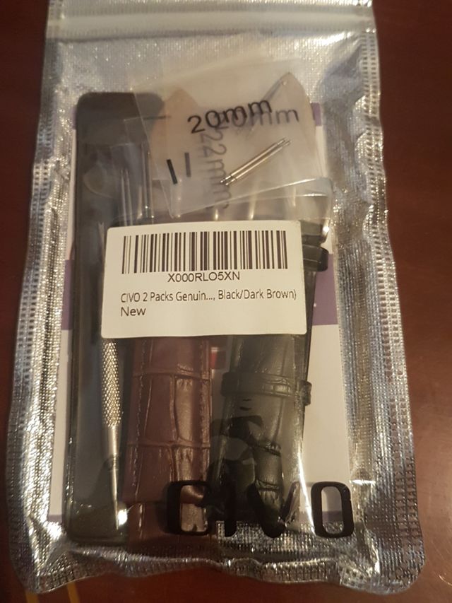 Recambio marrón de correa NUEVO