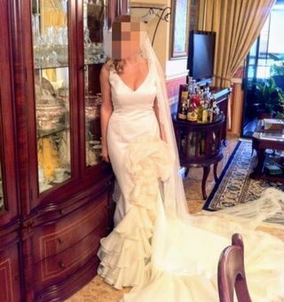 Vestido de novia de Vicky Martín Berrocal de segunda mano por 790 EUR en  Picanya en WALLAPOP