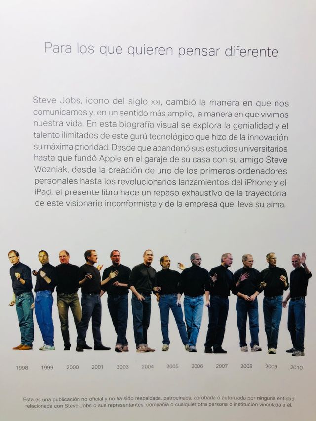 Steve Jobs. El genio que cambió el mundo.