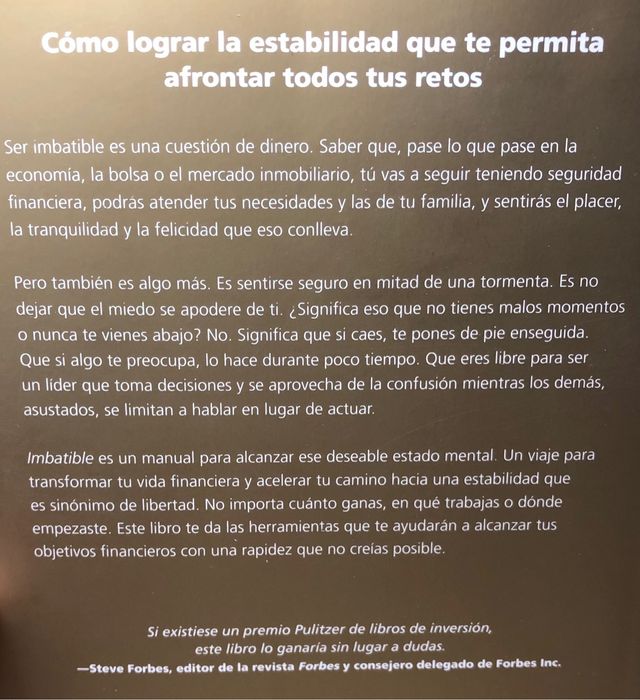 Imbatible (de Tony Robbins)