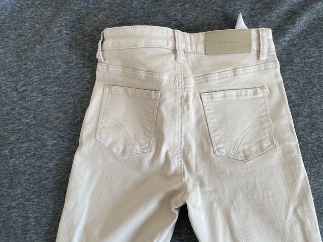 Pantaloni lunghi elasticizzati beige Javier Simorra