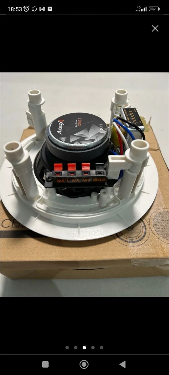 5 Altavoces empotrables techo 6,5"  120V 3-6W