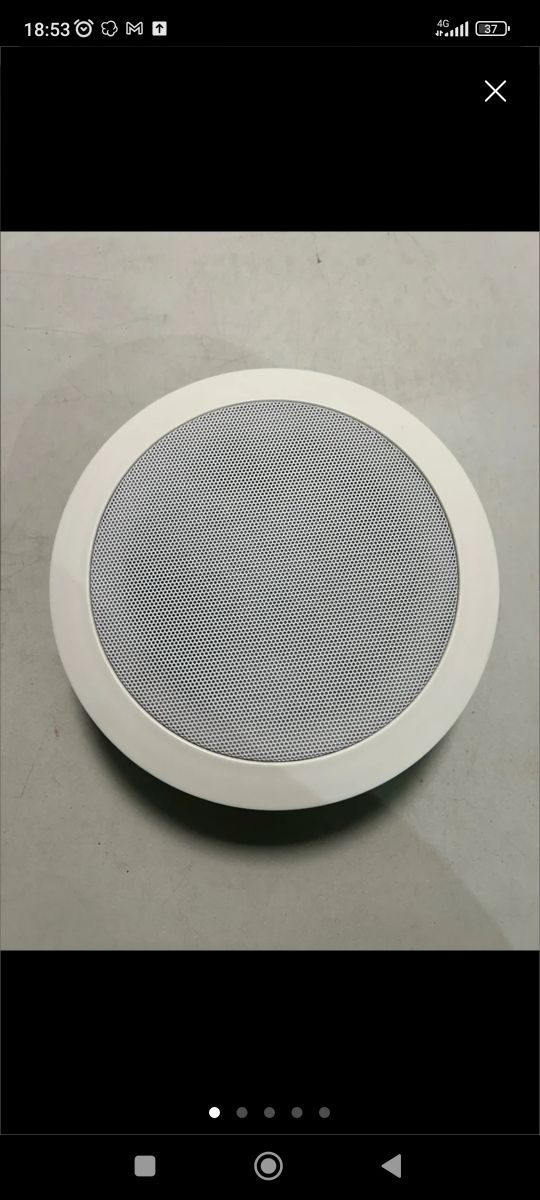 5 Altavoces empotrables techo 6,5"  120V 3-6W