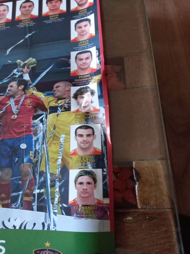 Poster 60cm x 41cm Campione Europeo di Spagna 2012