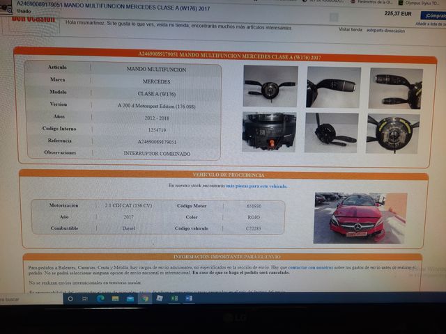 MANDO MULTIFUNCION VOLANTE A24690089179051