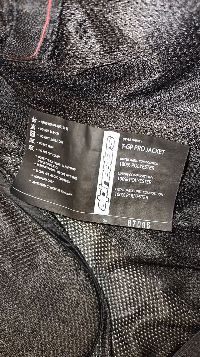 chaqueta alpinestars T-GP Pro