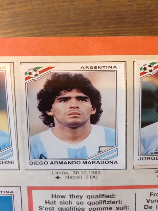 Album di carte collezionabili Panini Mundial 1986, completo
