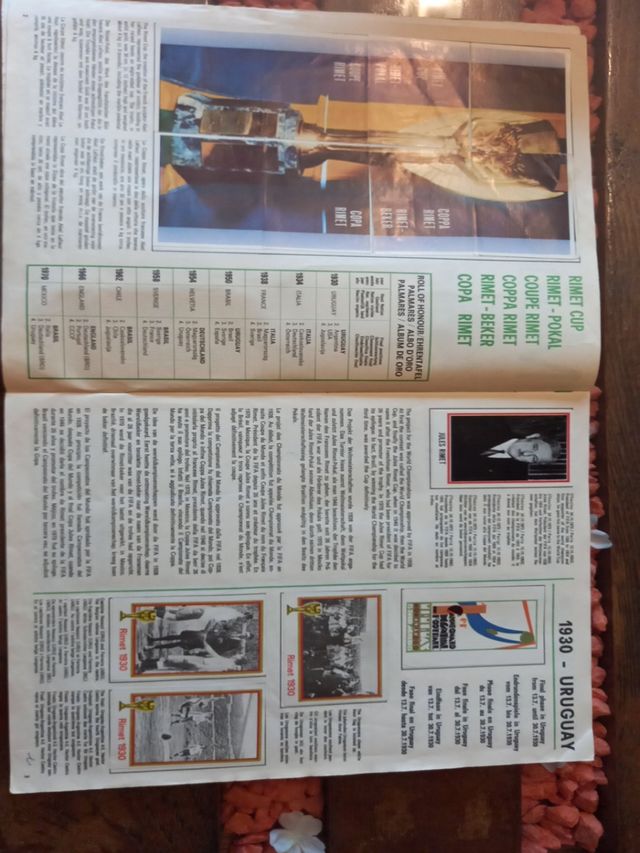 Album completo Panini World Cup 1974 Germania