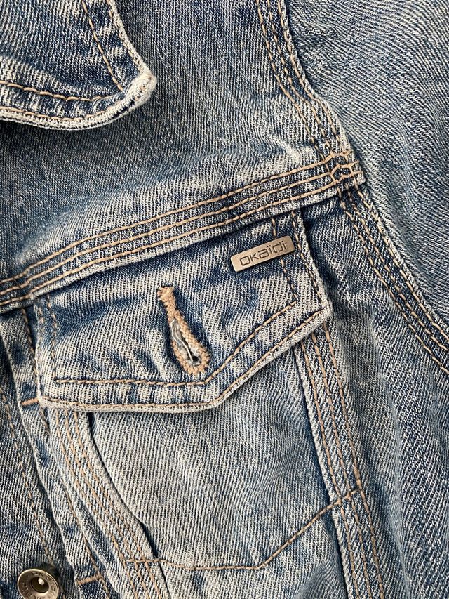 Cazadora tejana Okaïdi. Talla 10