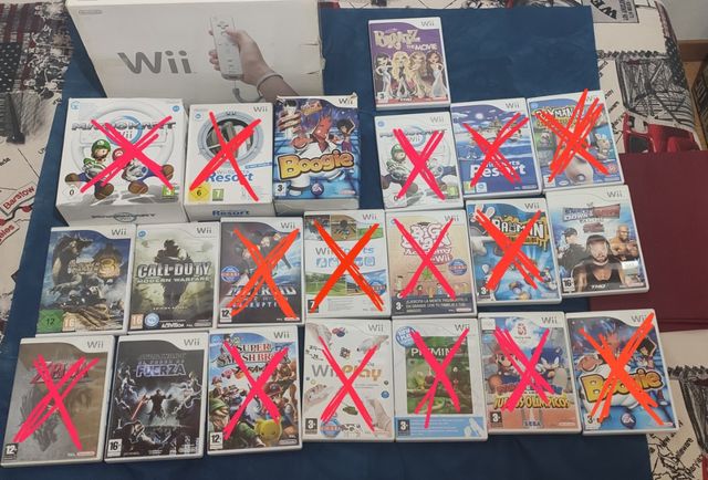Wii + juegos