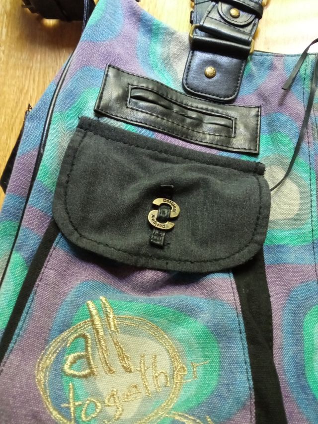 Maxi Bolso Desigual tonos azules