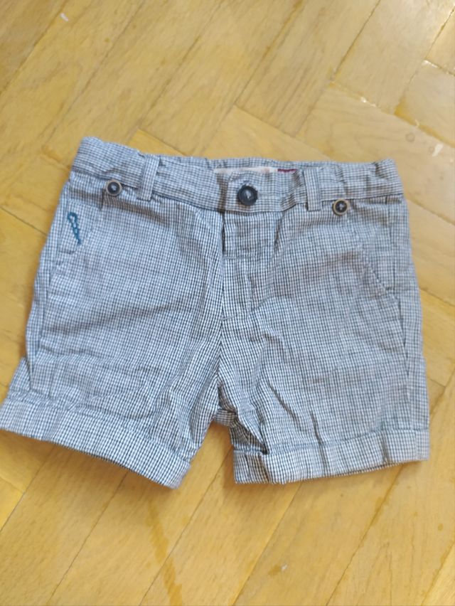 pantalones de cuadros niño Zara 9-12 meses