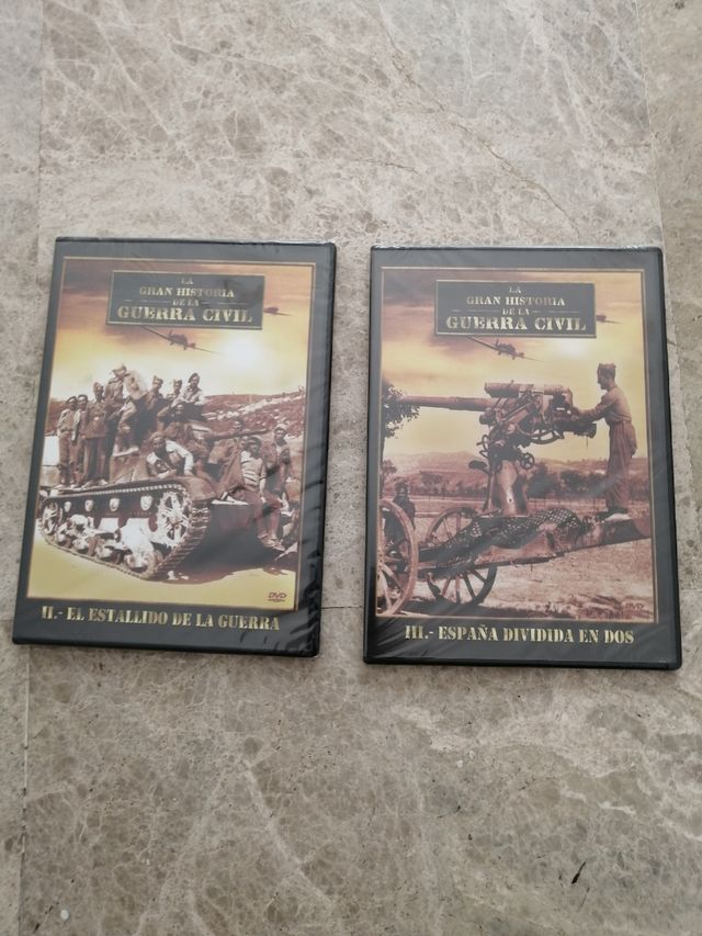 10 DVDs Guerra Civil Española
