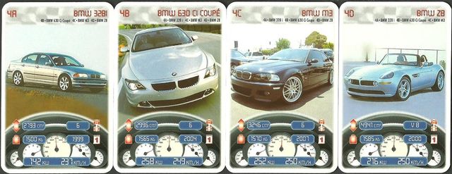Baraja coches BMW (Precintada)