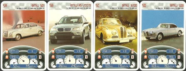 Baraja coches BMW (Precintada)