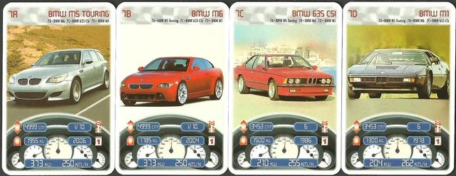 Baraja coches BMW (Precintada)