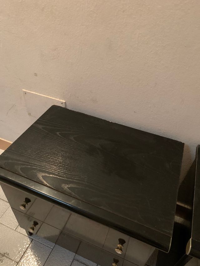 2 Mesitas de noche Vintage x 30€