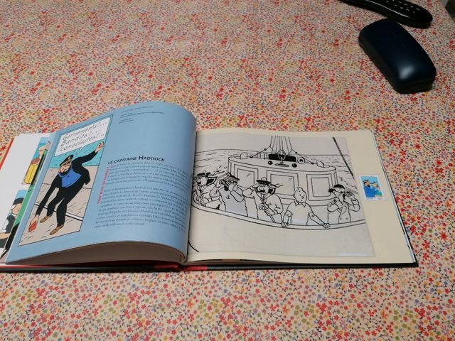 Le timbre voyage avec... Tintin