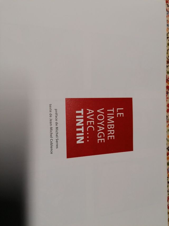 Le timbre voyage avec... Tintin