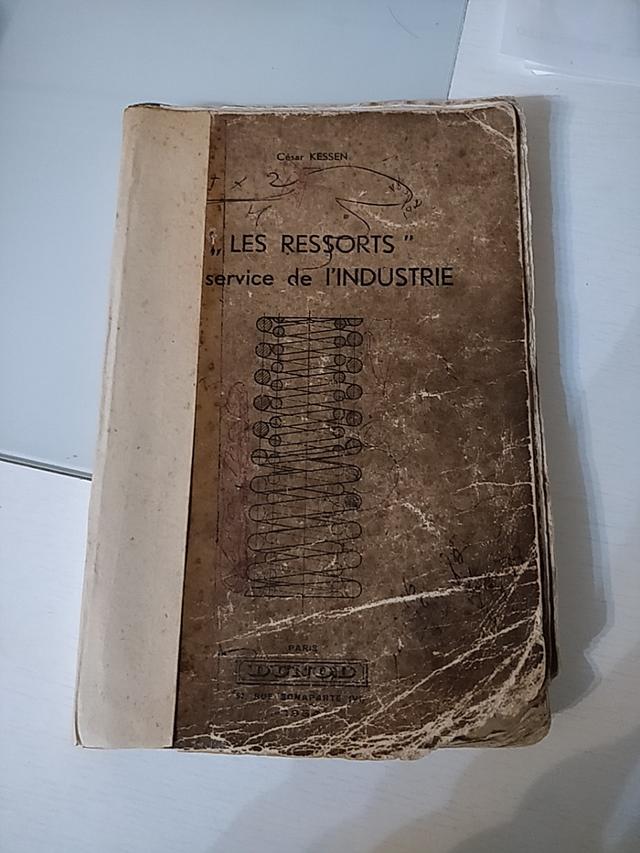 Les ressorts. Service de I'ndustrie - César Kessen