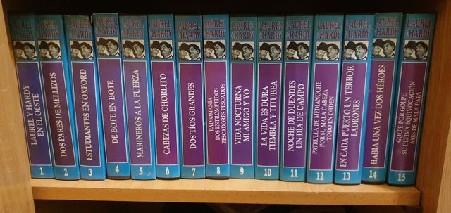 VHS el gordo y el flaco