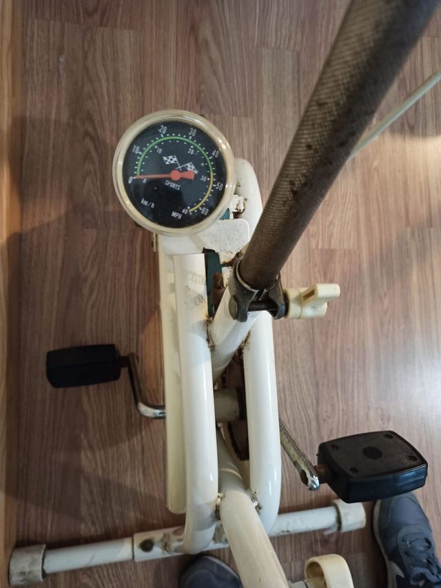 Bicicleta estática vintage