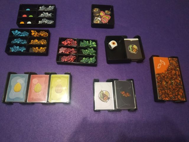 inserto para juego. mariposas