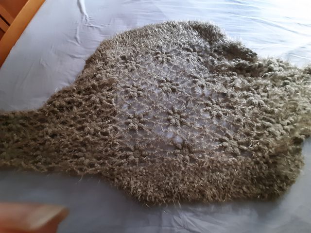 chaqueta corta, tipo bolero; de punto