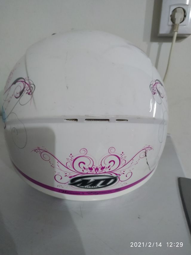 casco de moto mujer