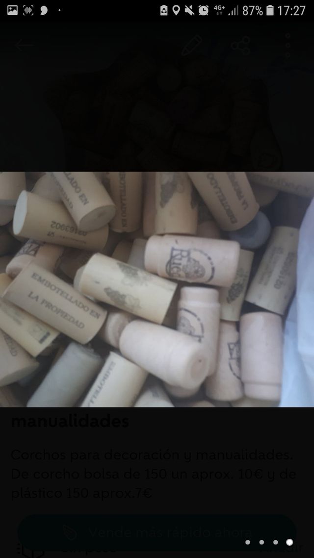 Oferta Corchos para decoración y manualidades
