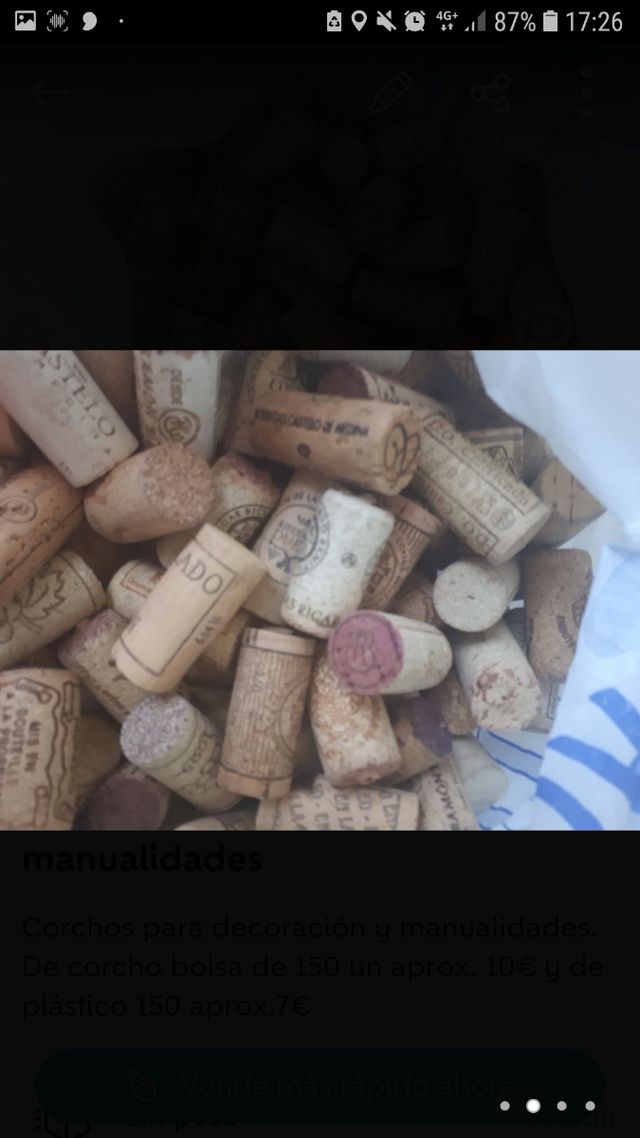 Oferta Corchos para decoración y manualidades