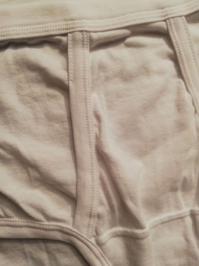 Pack5 slips sr con abertura talla 64 blancos algod