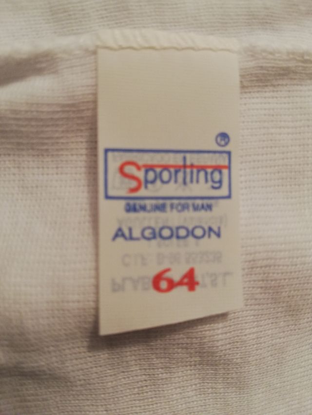 Pack5 slips sr con abertura talla 64 blancos algod