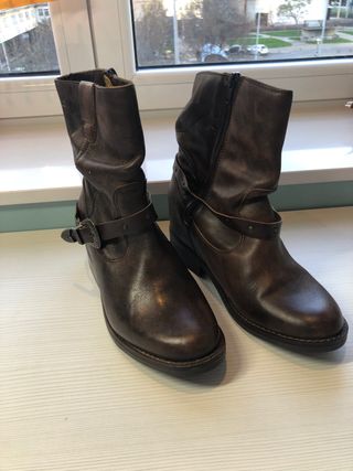 Botines mujer piel Musse \u0026amp; Cloud de segunda mano por 10 EUR en O  Birloque en WALLAPOP