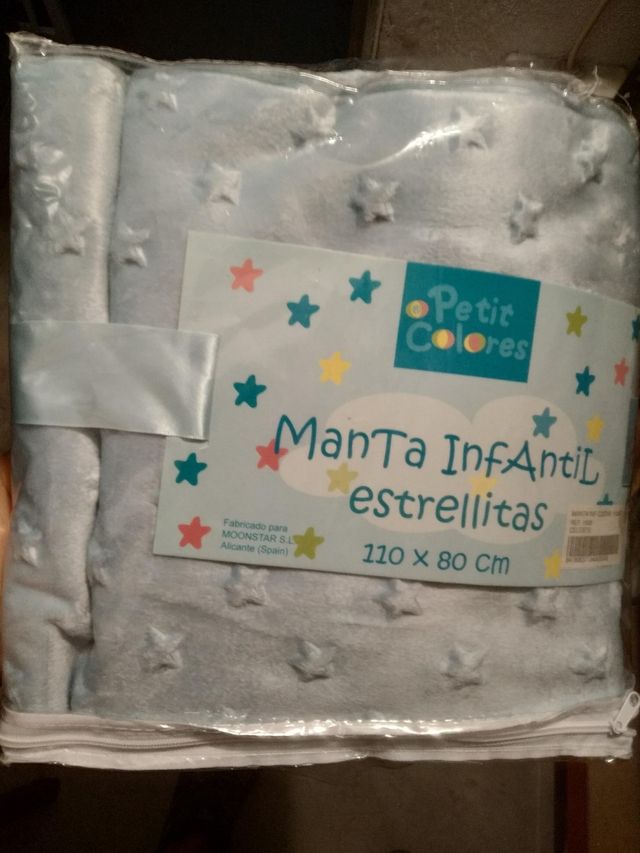 Manta infantil a extrenar