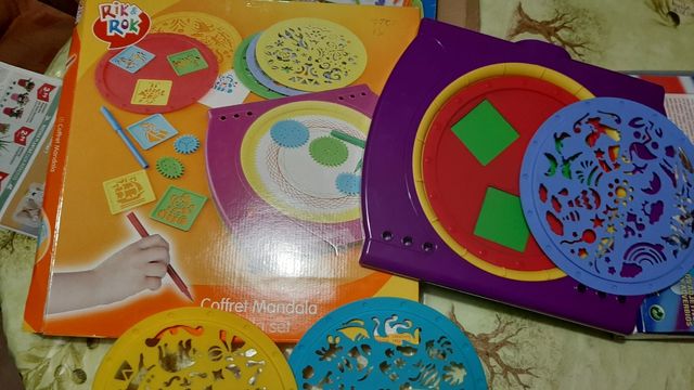 Juego de mandalas para pintar, para niño o niña
