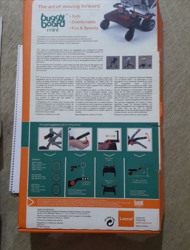 Patín carrito bebé