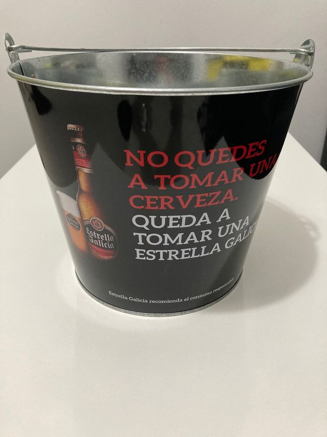 Pack Estrella Galicia (Cubo, camiseta y vaso)