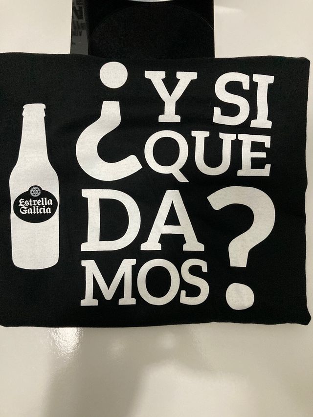 Pack Estrella Galicia (Cubo, camiseta y vaso)