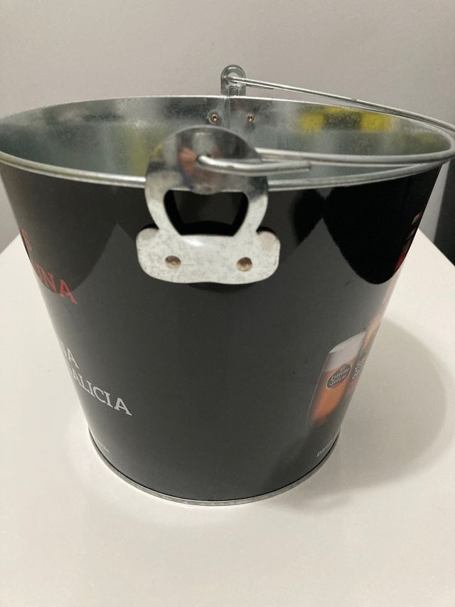 Pack Estrella Galicia (Cubo, camiseta y vaso)