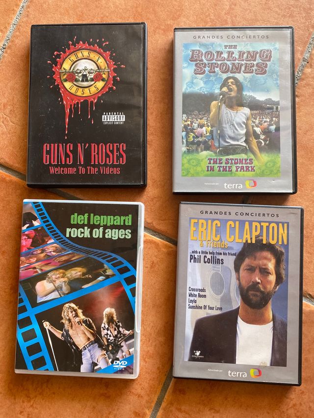 Dvd de Rock y Pop