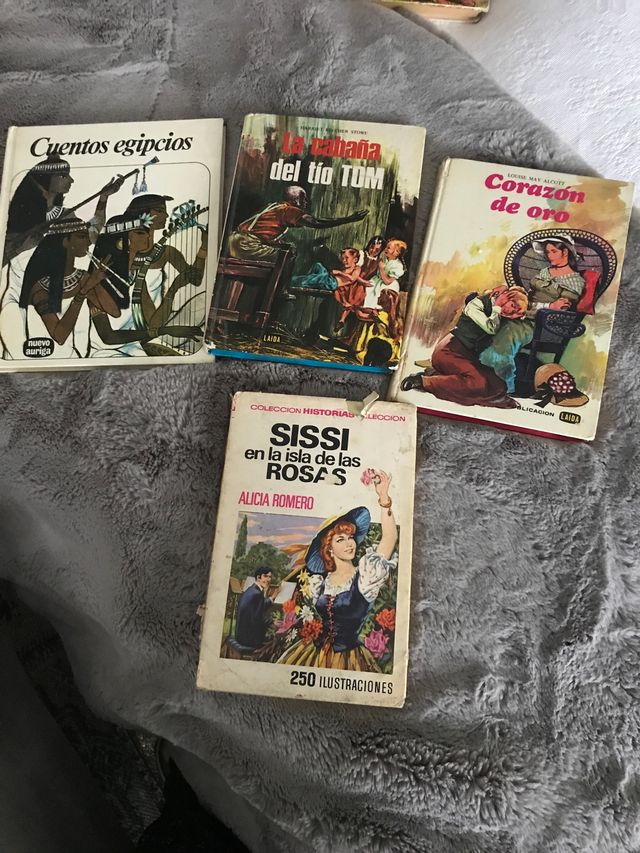 4 libros años 70