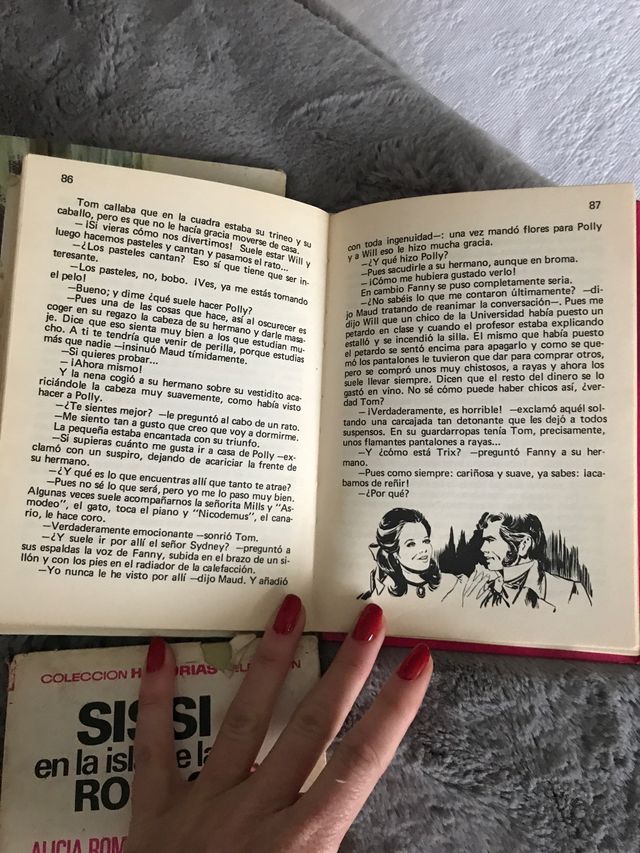 4 libros años 70