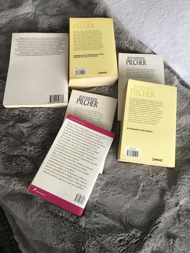 6 libros de Rosamunde Pilcher