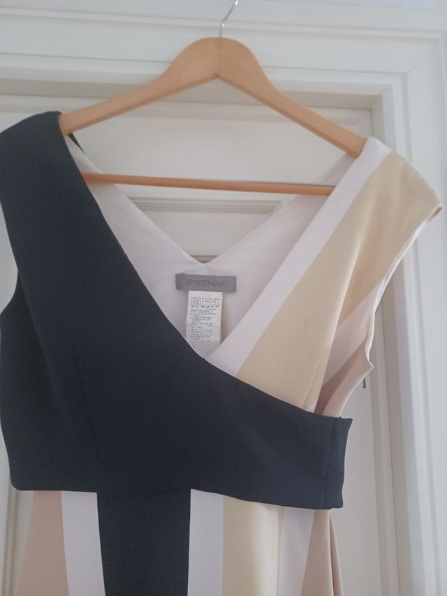 Vestido escote cruzado Max Mara talla 38