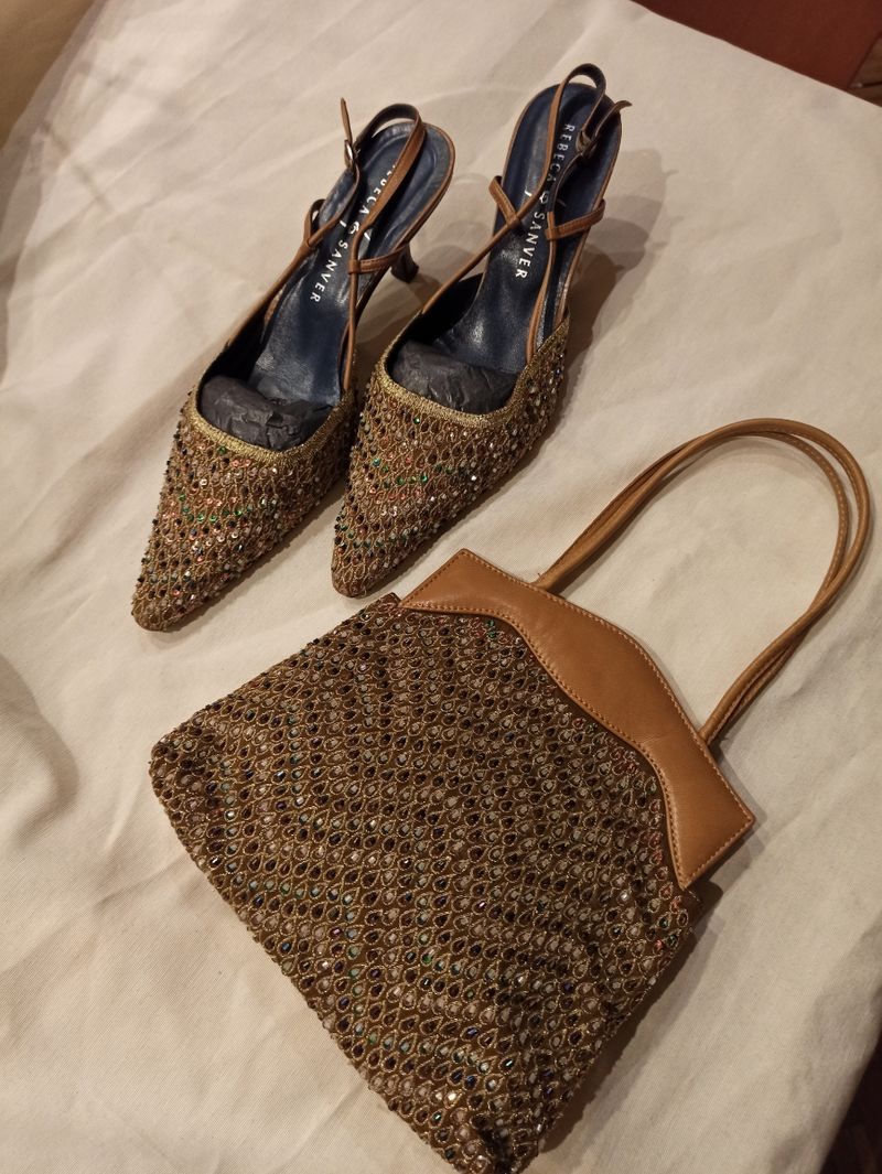 Zapatos vestir y bolso conjunto de segunda mano por 30 EUR en
