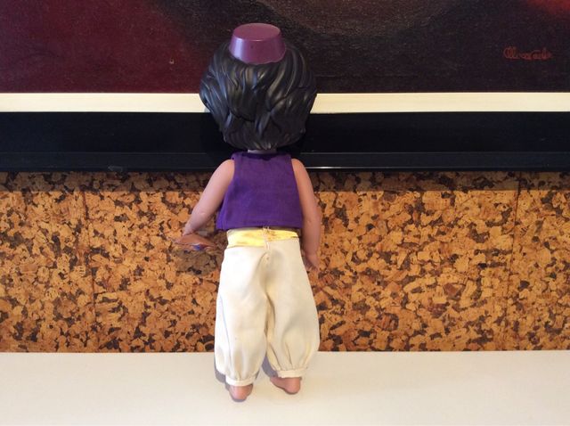 Boneca Disney Animators Aladdin