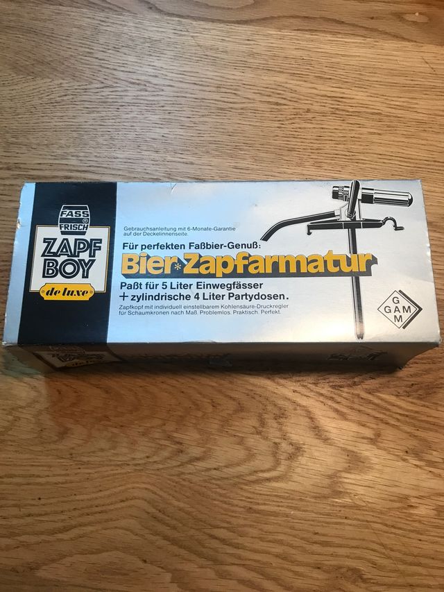 Grifo para barril de cerveza comprado en Alemania